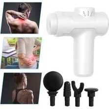 MINI-8211 Şarjlı Sporcu Koşucu Darbeli Titreşimli Masaj Aleti 6 Kademeli 2000MAH