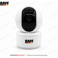 Baff SMART-6201 Akıllı Bebek & Güvenlik Kamerası - 3mp Full Hd Gece Görüşlü