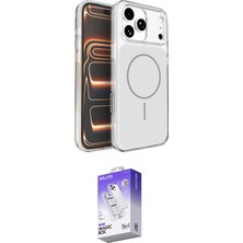 TKÇ Ieg™ Iphone 17 Pro Max Kılıf Kutup Doku Serisi - Siyah Bilvis 5in1 3D Magic Cam Ekran Koruyucu