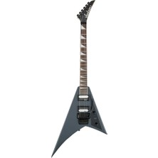 Jackson 2910147522 Js Rhoads JS32 Elektro Gitar | Amaranth Klavye, Satin Gray, Çift Humbucker, Floyd Rose Lisanslı Kilitli Tremolo Sistemi