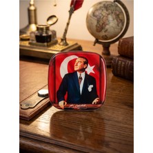 Gifi Atatürk Baskılı Magnet & Bardak Altlığı 6x6 cm