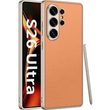 Samsung Galaxy S26 Ultra Uyumlu Manyetik Magsafe Destekli Kalem Bölmeli Silikon Kılıf