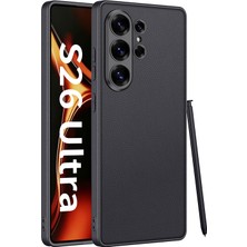 Samsung Galaxy S26 Ultra Uyumlu Manyetik Magsafe Destekli Kalem Bölmeli Silikon Kılıf