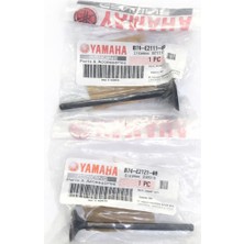 Yamaha Max 250-300 Emme + Egzoz Subap Takımı Orijinal B74-E2111-00 / B74-E2121-00 (2018-2024 Uyumlu)