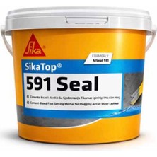 Sika Top-591 Seal Aktif Su Sızıntılarını Tıkamak İçin Tıkaç 5 Kg Gri