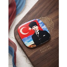 Gifi Atatürk Baskılı Magnet & Bardak Altlığı 6x6 cm