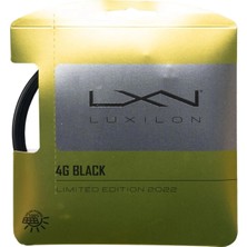 Luxilon 4g 125 Black Tenis Kordaj Teli 12M