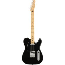 Fender 0145212506 Player Telecaster Mn Blk Elektro Gitar | Akçaağaç Klavye, Siyah Renk, Player Series Alnico 5 Manyetikler, Modern C-Profil Sap