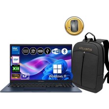 Asus Vivobook 15 X1504VA-BQ4101 ATL39 Intel Core 5 120U 8gb Ram 2tb SSD WIN11PRO 15.6'' Notebook + Çanta&mouse