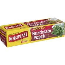 2 Adet Koroplast Büyük Boy Buzdolabı Poşeti