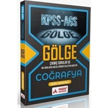 Anla Kazan Yayınları Paraf Akademi Kpss Meb-Ags Coğrafya Gölge Soru Bankası Paraf Akademi Yayınları