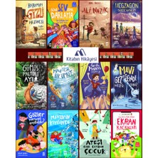 İlk Genç Timaş 4.5.6. Sınıf-Ali Nazik, Gümüş Paltolu Ayı, Mavinin Kıyısnda, Ateşi Geri Getiren Çocuk, Mavi (12KİT)