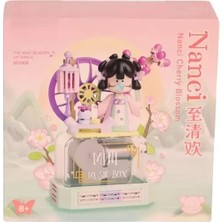 Vera Vtc HK114 Kiraz Çiçeği Müzik Kutusu 127 Parça Block Oyuncak 965874