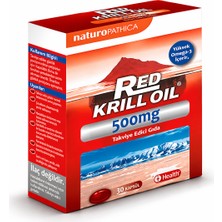 Red Krill Oil Omega 3 Takviye Edici Gıda 30 Adet