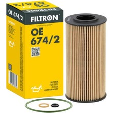 Yağ Filtre Accent 3 Elantra 4 Getz I10 I30 1 Ceed 1 Picanto Cerato Rio 2 1,1/1,5/1,6 Crdi OE674/2 Filtron