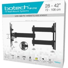 TKÇ BP-2742 Hareketli Tv Askı Aparatı 72X106