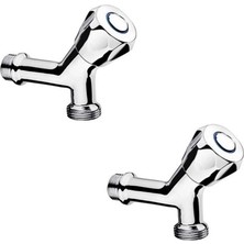 TKÇ Ieg™ 2li Suyun Akmasını Önleyen Çamaşır ve Bulaşık Makinesi Musluğu