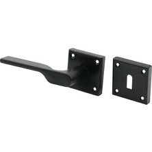 TKÇ 4 Takım Pratik 2019 Oda Siyah Rozetli Oda Kapı Kolu