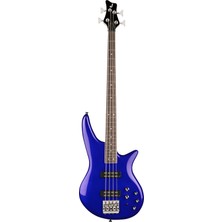 Jackson 2919914527 Js Serisi Spectra Bass Js3 | Indigo Blue Renk, Laurel Klavye, Aktif Eq, Modern Offset Gövde Tasarımı