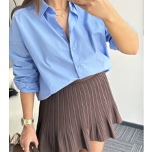 Salome Butik Pileli Şort Etek
