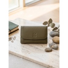 Deer Deri Temple Model Hakiki Deri Kadın Cüzdan