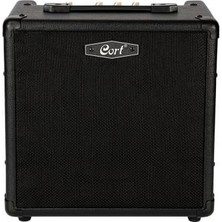 Cort CM20B 20W Bas Gitar Amfisi | Siyah Renk, 8 Inç Hoparlör, 3 Bant Eq, Kulaklık Çıkışı