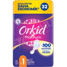 2 Adet Orkid Ultra Platinum 4'lü Normal 32'li