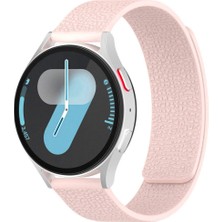 Kordify Samsung Galaxy Watch 7 / 6 / 6 Classic / 5 / 5 Pro / 4 / 4 Classic / 3 / Active 2 / Active Uyumlu 20MM Deri Dokulu Manyetik Silikon Kordon – Premium Şıklık & Konfor