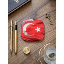 Gifi Atatürk Baskılı Magnet & Bardak Altlığı 6x6 cm