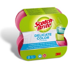 2 Adet Scotch Brite Comfort Renkli Hassas Sünger
