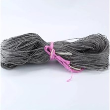 İsmiyle Al Koyu Gri Renk Çile Kağıt Ip Çanta Ipi Supla Ipi  No:53 - (550-600 Gr)