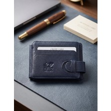 Deer Deri Passy Model Maşalı Hakiki Deri Kartlık