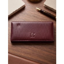 Deer Deri Louvre Telefon Bölmeli Mıknatıslı Hakiki Deri El Tutamaçlı Cüzdan