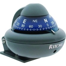 Ritchiesport X-10 Mini Denizci Pusulası - Mavi Kadran - Aydınlatmalı ve Kompansatörlü