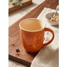 Tohana Toprak Tonlarında Porselen Kupa 360 ml