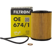 Yağ Filtre Hyundaı Accent 2 2000-2005 Getz Matris 1,5 Crdi 60KW 82PS 26320-27100 OE674/1 Filtron