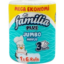 4 Adet Familia Jumbo Kağıt Havlu