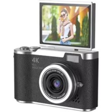 Sepetink 4K Video Çekim Özellikli Dijital Kamera 48 Mp 8x Zoom ve 180 Derece Döner Ekranlı