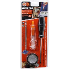 TKÇ 4pcs Tornavida - Çok Amaçlı Set Tornavida - Kontrol Kalem - 2in1 Uç - Elektrik Bant