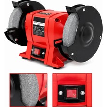 Optivex Elektrikli Taşlama Makinesi 350W Çark Motoru Zımpara 2950RPM Balta Bıçak Bileme