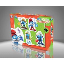 Gray Line Gry Smr 10304 Smurf My First Puzzle Nel1