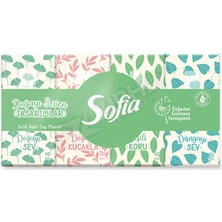 2 Adet Sofia Cep Mendili 8'li