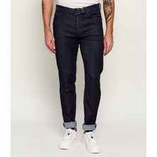 Boss Erkek Denim Kumaş Normal Bel Uzun Boy Cep Detay Lacivert Jeans 50561580-402