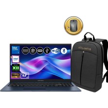 Asus Vivobook 15 X1504VA-BQ4101 ATL28 Intel Core 5 120U 16GB Ram 256GB SSD Freedos 15.6" Notebook + Çanta&mouse