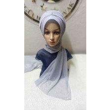 Ergül Hazır Duvak Simli Açık Gri Zirkon Taşlı Duvak,hazır Duvak,düğün,hazır Şal,hazır Türban,abiye Şal,sünnet,nişan,söz