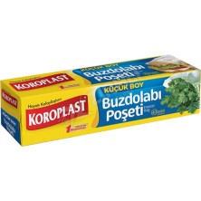 2 Adet Koroplast Buzdolabı Poşeti Küçük Boy 40'lı