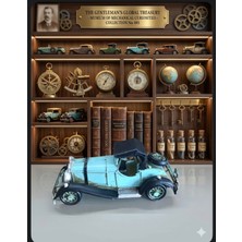 Ayder Online Satış Retro Tasarım Metal Klasik Araba - Koleksiyonluk Dekoratif Obje