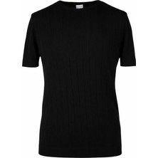 Trender 17426 O Yaka Siyah Erkek T-Shirt 26YGT3000009