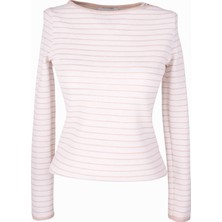 Trender 26YBR1000026 Bej Kadın Sweatshirt 623