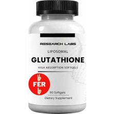 Research Labs Liposomal Glutathione Phosphatidylcholine 60 Softgels